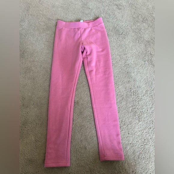 Girls Old Navy fleece leggings yxl 14/16 - Picture 2 of 3